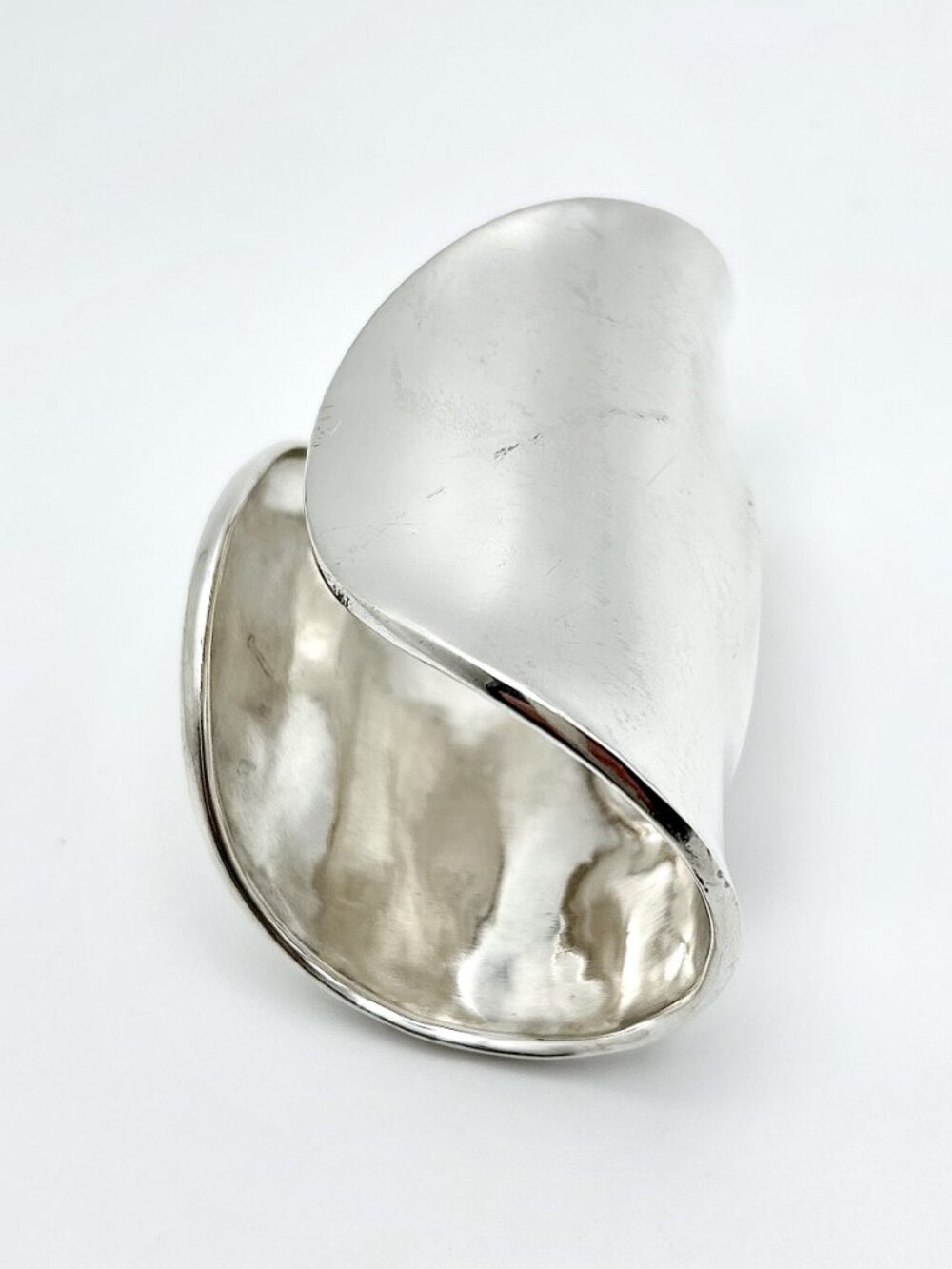 RARE Vintage Massive 110 Grams Sterling Silver RLM Cuff - Picture 7 of 13